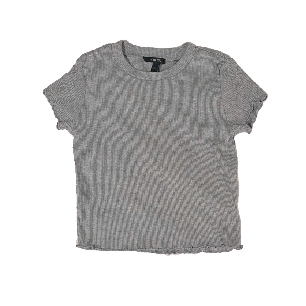 Forever 21 heather grey kids Tee